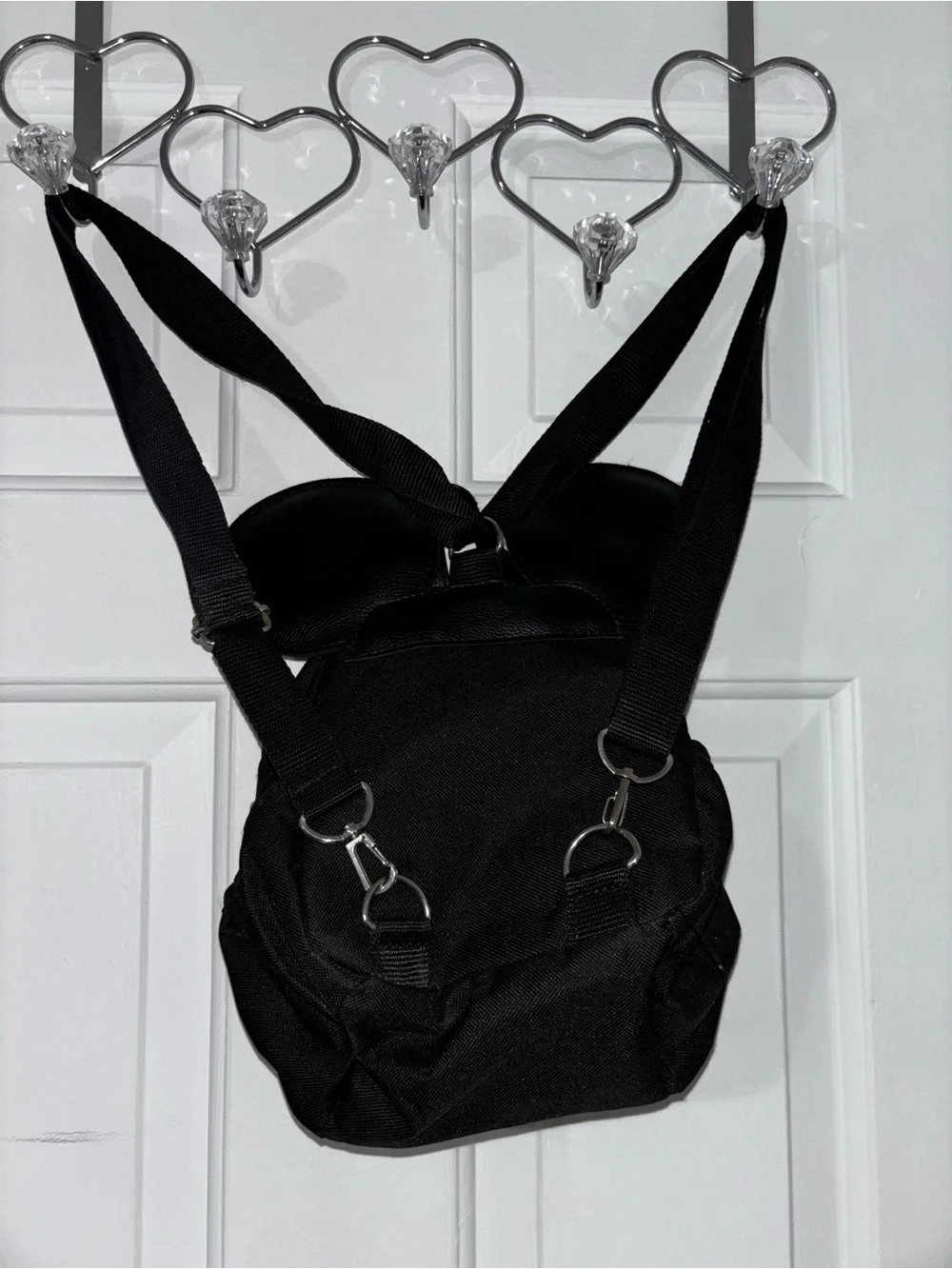 Black & White Disney Mickey Mouse 2 in 1 crossbody backpack
